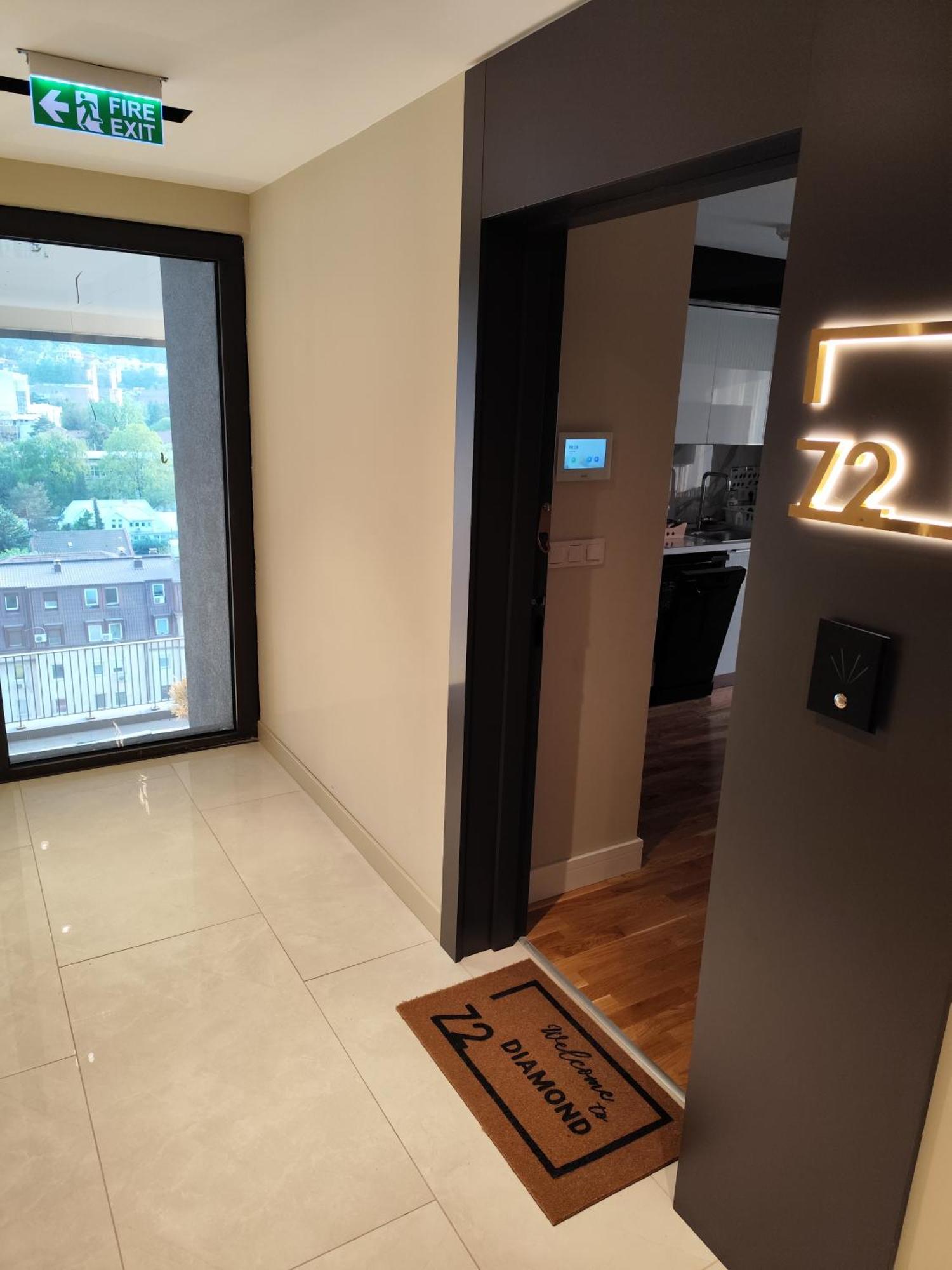 Diamond 72 Apartment , Skopje City - Center, Diamond Residences, Free Parking Exterior photo